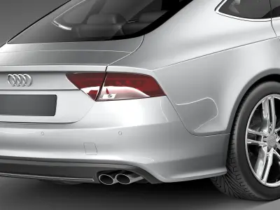 Audi S7 2013 3D model