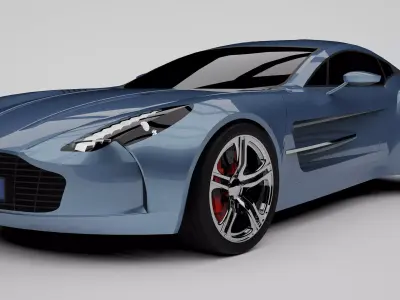 Aston Martin One-77 3D model