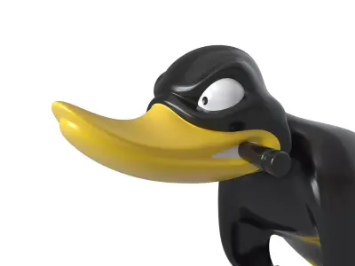 Death Proof Duck on feet 3D print model