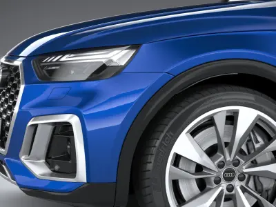 Audi Q5 Sportback S-line 2021 3D model