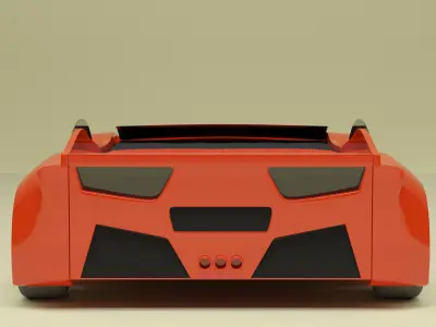 Car design Modern Luxary 3D model