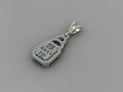 jewelry pendant 3D print model buy