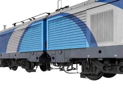 Belarusian-Chinese cargo truck 1st model-BKG1 3D model