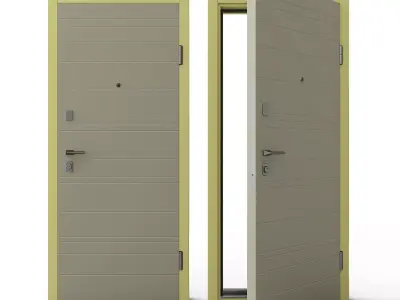 Gehric Door 3D model