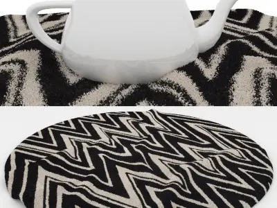 Rugs No 479 Low-poly 3D model