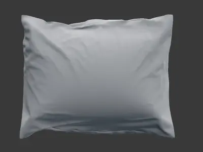 Solid Pillow 11 Low-poly 3D model
