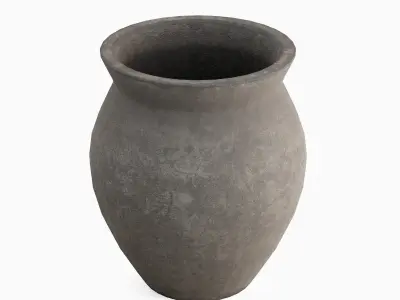 Pottery Cup 02 Low-poly 3D model