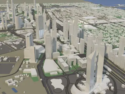 Dubai United Arab Emirates 3D model