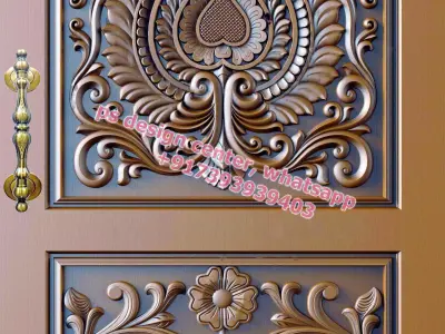 CNC MACHINE DOORS  3D model