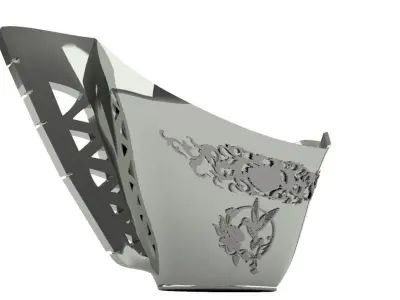 Decorative Bowl 3D print model