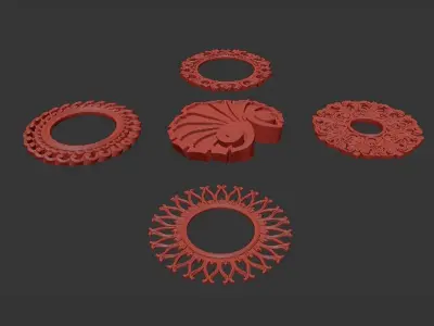 Trim Ornament 38 3D model