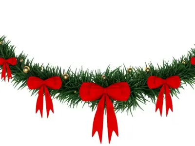 Christmas Wreath 3D model shop