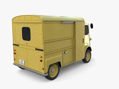 Generic 40s Van 3D model
