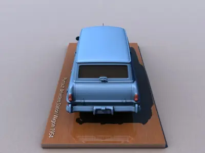 Plymouth Belvedere Station Wagon 1954 3D print model