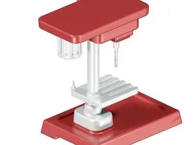 Engineering Drilling Toy 3D model