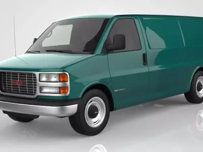 GMC Savana Van 1997 3D model