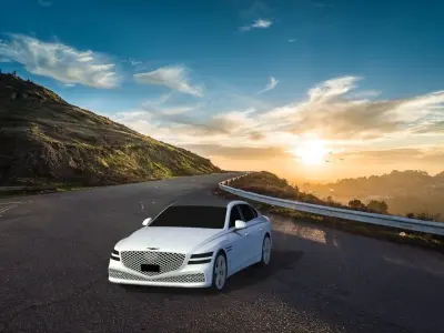 Genesis G80 3D model