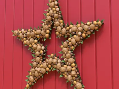 Christmas Wreath 3D model