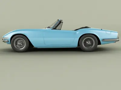 Triumph Fury 3D model