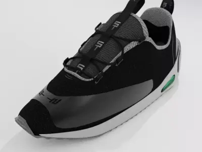 Generic Shoe - Footwear - Sneaker - Untextured 3D model