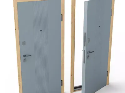 Nida Door 3D model