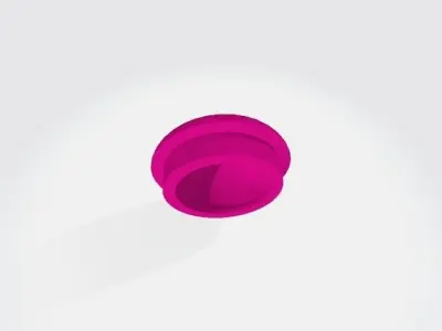 Lionel O gauge tanker car replacement cap Free 3D model