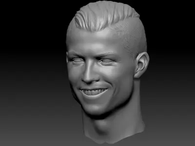 Cristiano Ronaldo CR7 3D Print 3D print model