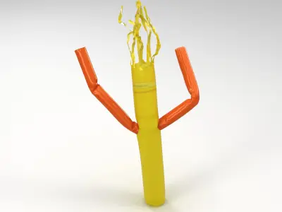 Inflatable Sky Dancer 3D model