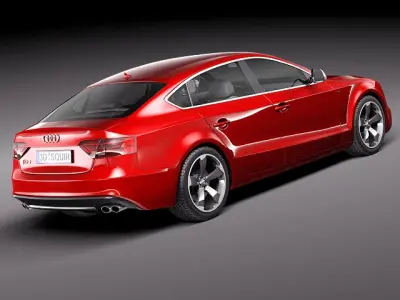 Audi S5 Sportback 2012 3D model