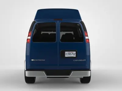 Chevrolet Express Van 1997 3D model