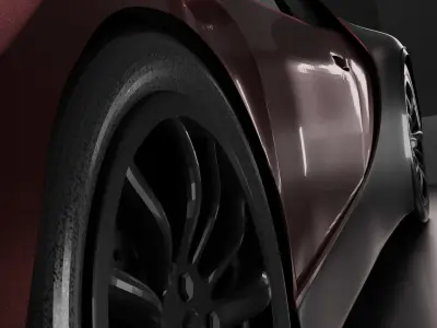 Bugatti Chiron 3D model