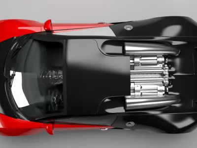 Bugatti Veyron 3D model