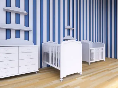 Shah children room full set special design 3D print model