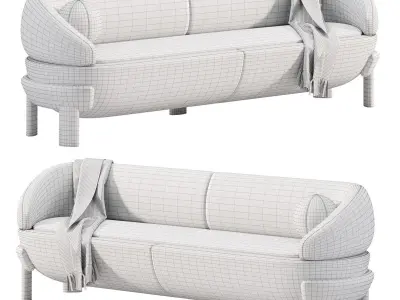 Sofa Bagatel  3D model