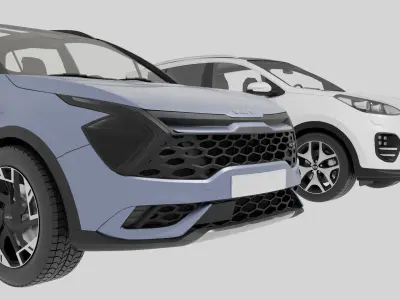 KIA Sportage 3D model