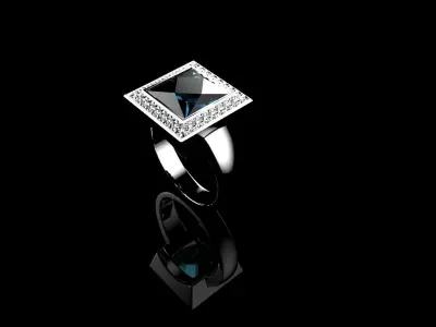 anello centrale e contorno  3D print model