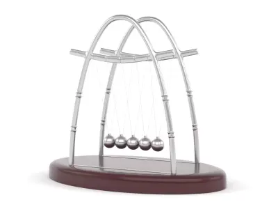 Newtons Cradle 3D model