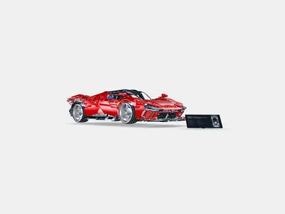 LEGO Technic Ferrari Daytona SP3 42143 3D model