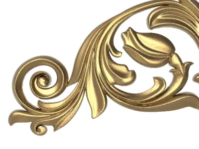  decorative pattern ready for 3D printing 3D model