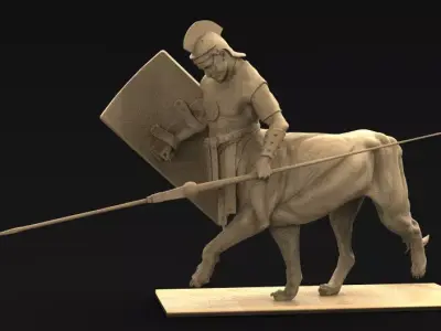 Roman sphinx 3d model 3D model