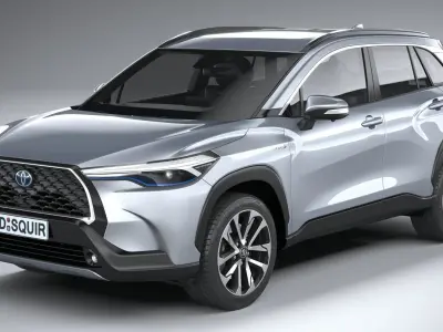 Toyota Corolla Cross 2021 3D model purchase