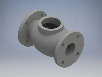 Non-Return Valve 3D print model