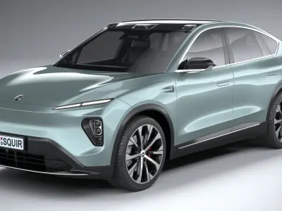 NIO EC7 2023 3D model