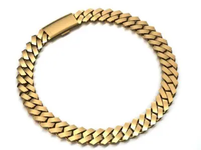 21 MM CUBAN SQUARE LINK CHAIN FOR NECKLACE 3D print model