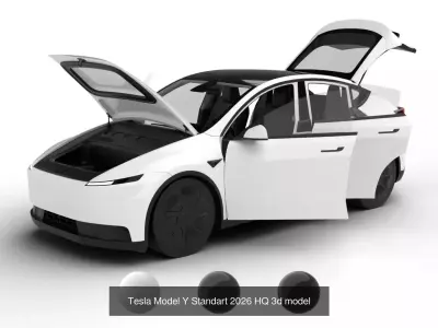 Pack Tesla Model Y 2025 - 2026 HQ interior