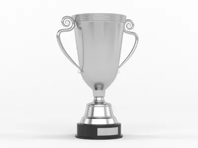 Trophy Cups 3D model 4