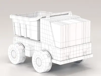 Toy Truck 3D model 3D model