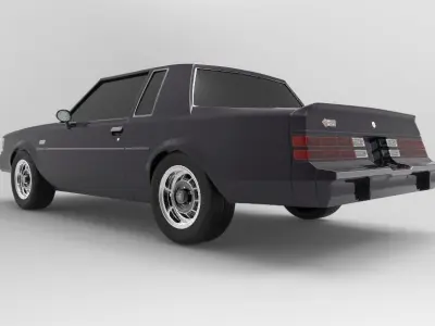 Buick Grand National 1987 3D model