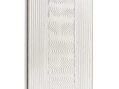 Plaster Two Photo Frame 460 Low-poly 3D model