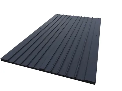 Metal Plate Low-poly 3D model